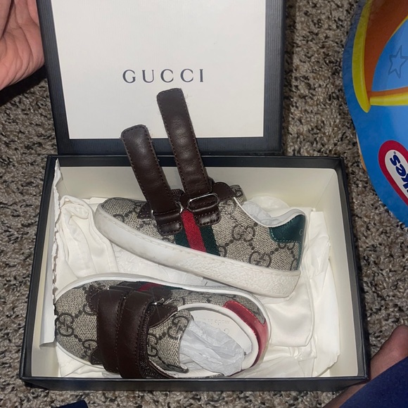Gucci Shoes with Box size 21/5 - Picture 1 of 3